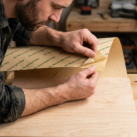 Peel & Stick Wood Veneer Sheet – 24" x 96", Full Length