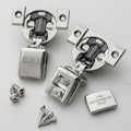 Compact Soft-Close Face Frame Cabinet Hinges â€“ 110Â°, Pair