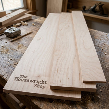 Hard Maple Hardwood Board â€“ 3/4" Thick, S4S