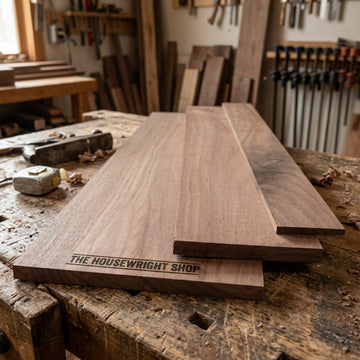 Black Walnut Hardwood Board â€“ 3/4" Thick, S4S