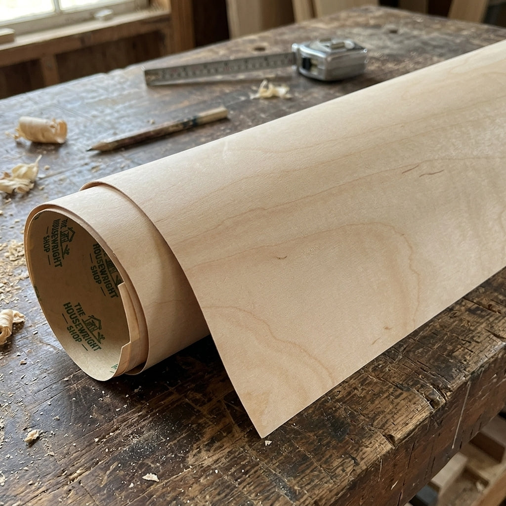 Peel & Stick Wood Veneer Sheet â€“ 24" x 32", Paper Backed